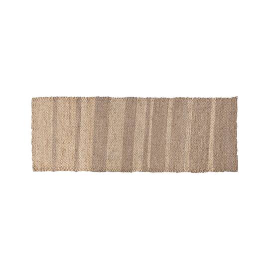 Hello Honey® Hand-Woven Seagrass & Corn Husk Striped Floor Runner, 6.5ft. x 2ft.